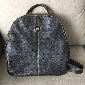 Pre-Loved Brown Leather Dooney & Bourke Backpack
